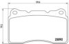 BREMBO P 54 040 Brake Pad Set, disc brake